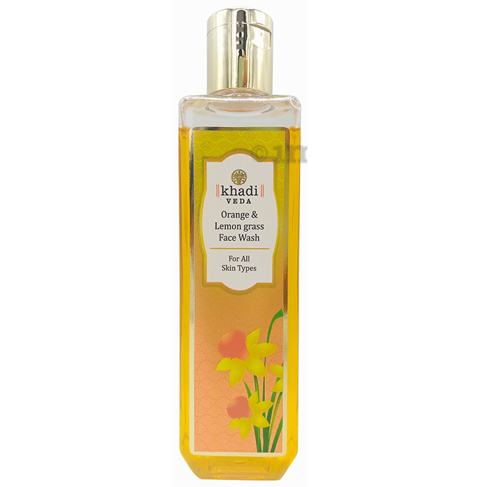Khadi Veda Orange & Lemon Grass Face Wash