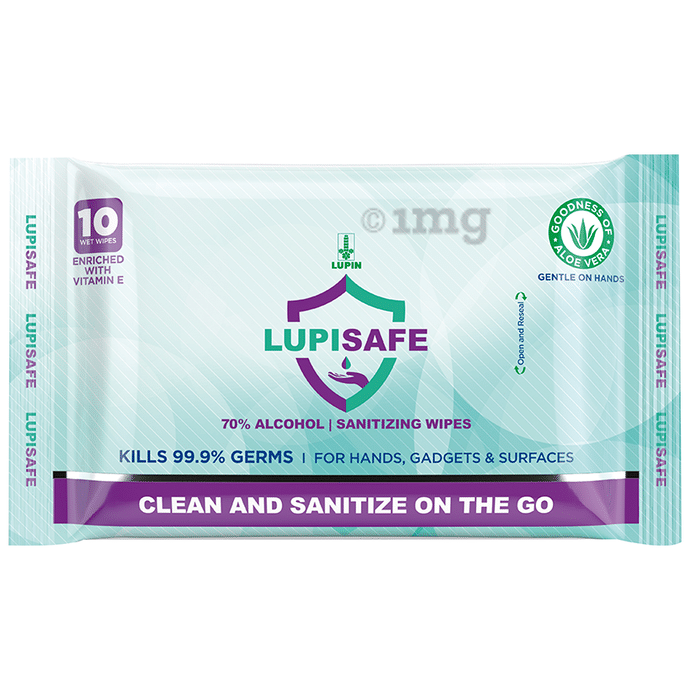Lupin Lupisafe Sanitizing Wipes