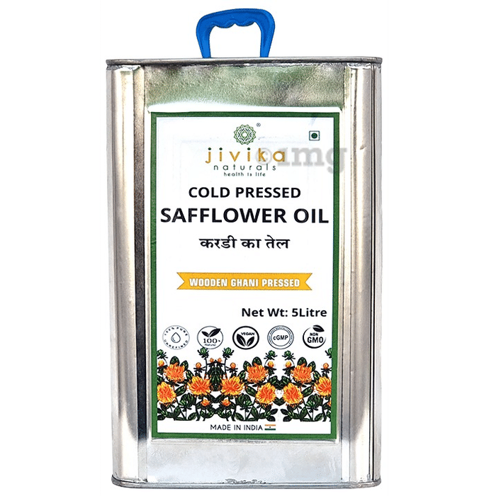 Jivika Naturals Cold Pressed Safflower Oil