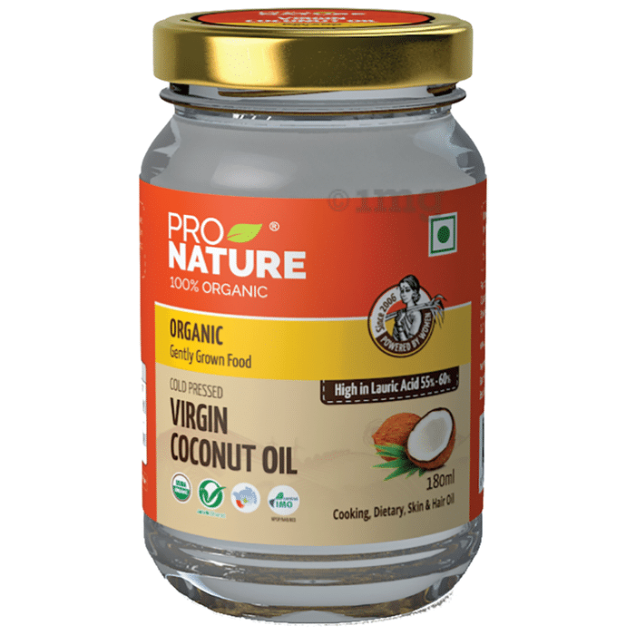Pro Nature 100% Organic Cold Pressed Virgin Coconut Oil