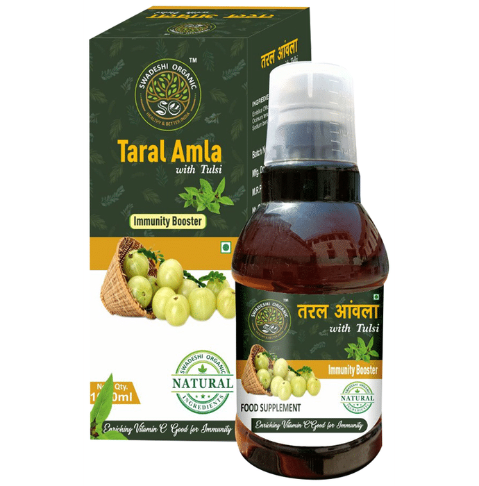 Swadeshi Organic Taral Amla with Tulsi