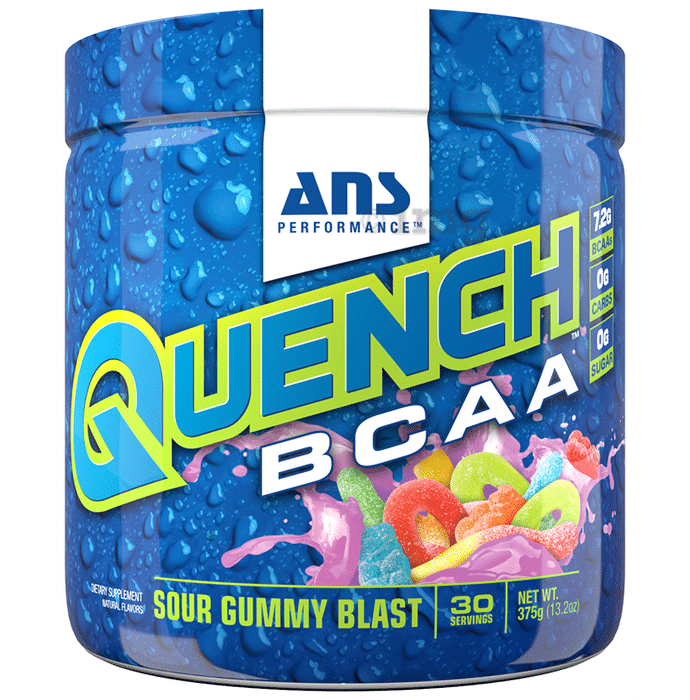 ANS Performance Sour Gummy Blast Quench BCAA Powder