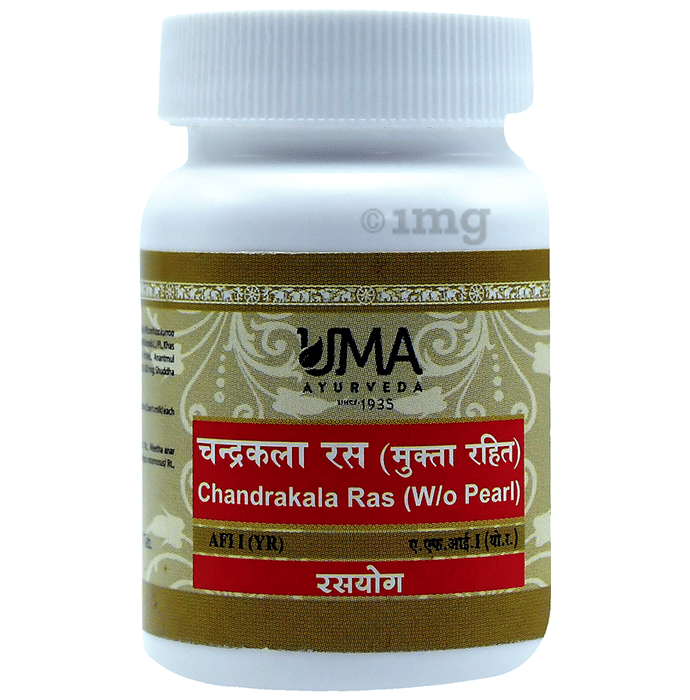 Uma Ayurveda Chandrakala Ras Tablet