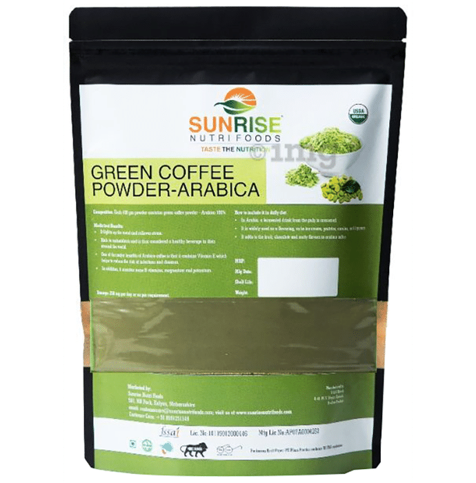 Sunrise Nutri Foods Green Coffee Powder Arabica