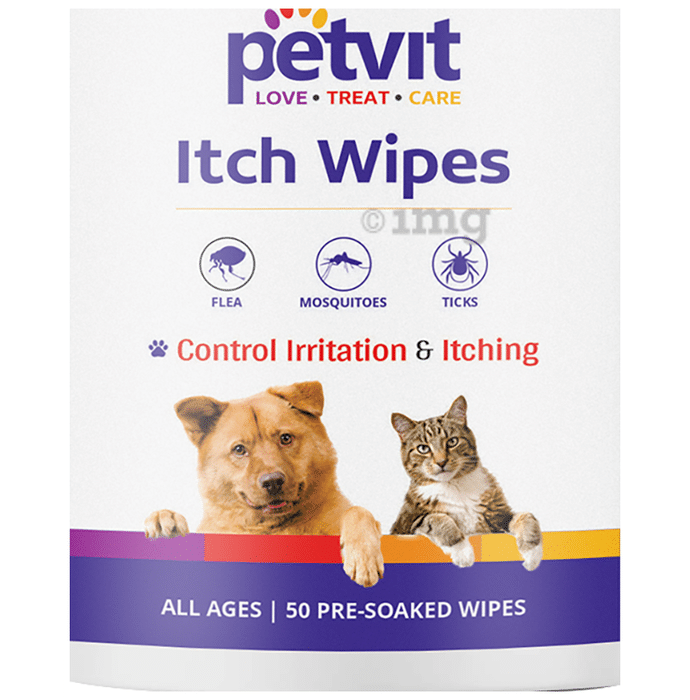 Petvit Itch Wipes