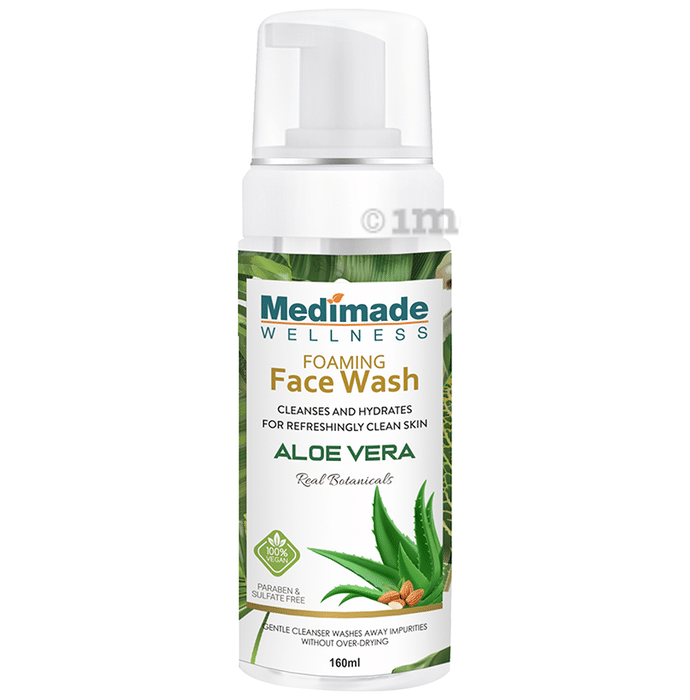 Medimade Wellness Aloe Vera Foaming Face Wash