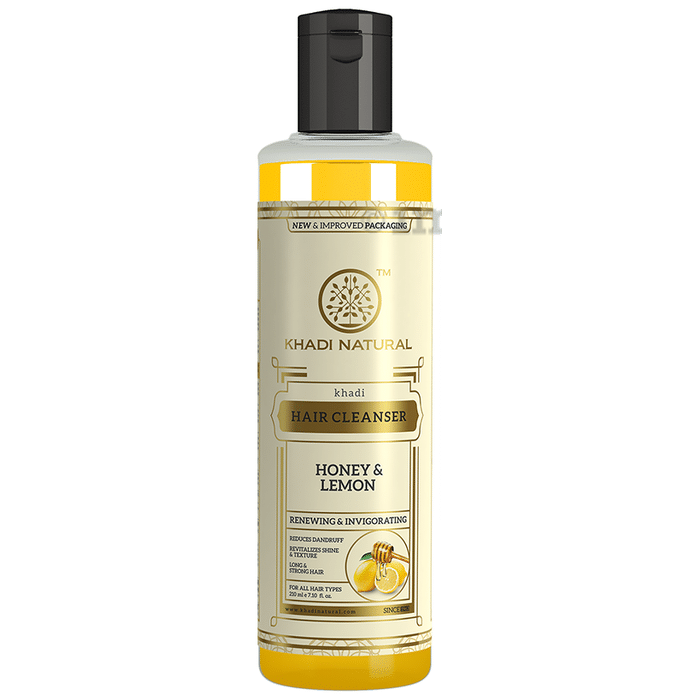 Khadi Naturals Ayurvedic Honey & Lemon Hair Cleanser