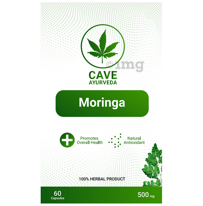 Cave Ayurveda Moringa 500mg Capsule