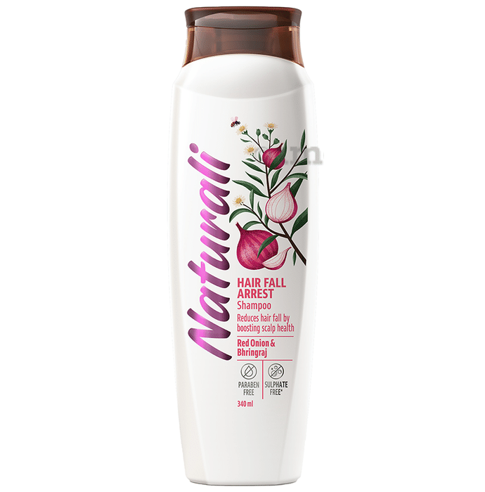 Naturali Hair Fall Arrest Red Onion & Bhringraj Shampoo