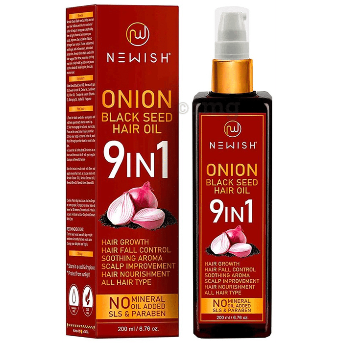 Newish Onion Black Seed Hair Oil