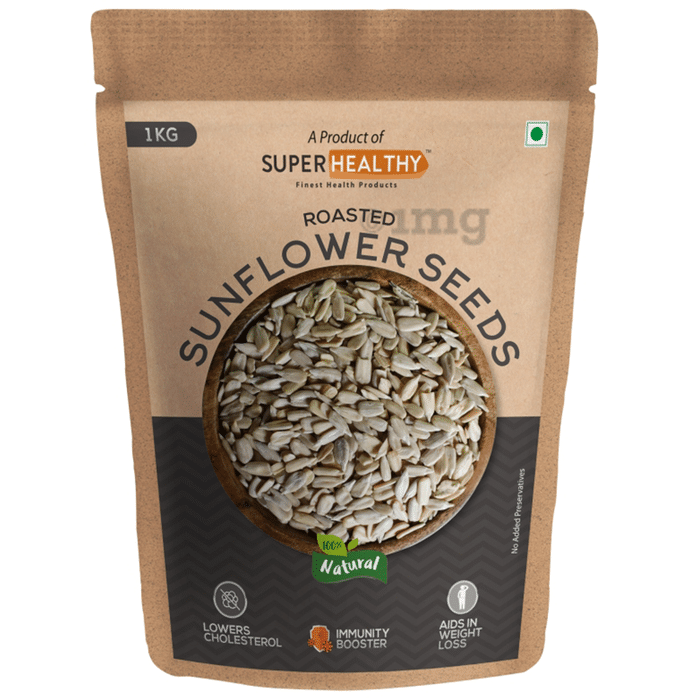 Super Healthy Roasted Sunflower Seeds