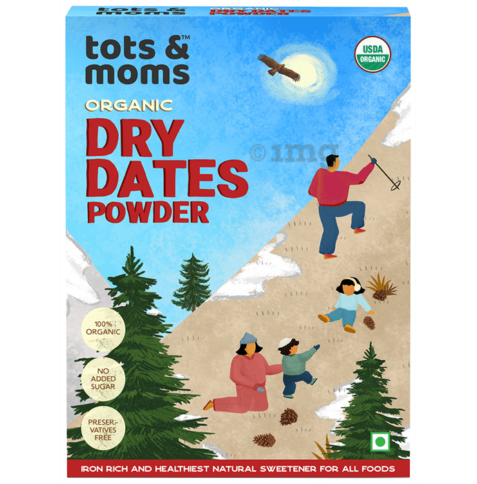 Tots and Moms Organic Dry Dates Powder 8 Month+