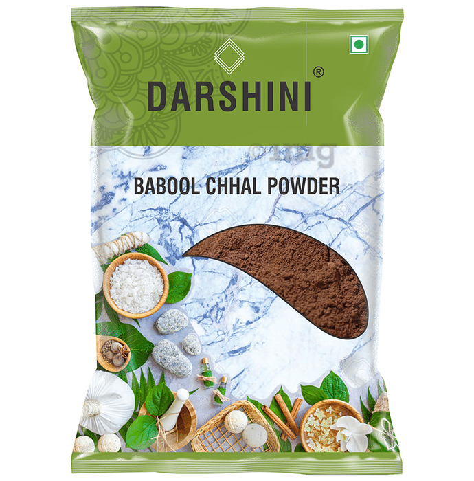 Darshini Babool Chhal/Babool Bark/Kikar/Acacia Arabic Tree Bark Powder