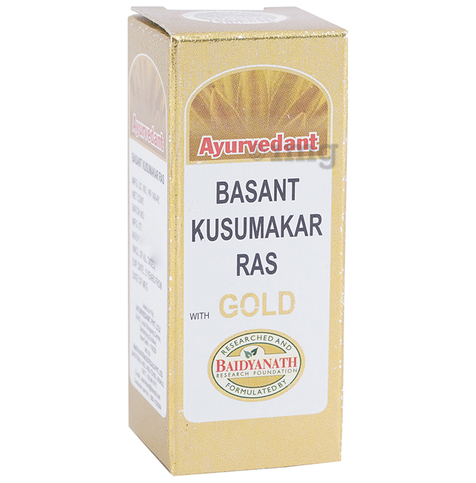 Ayurvedant Basant Kusumakar Ras with Gold Tablet