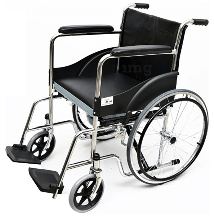 Med-E-Move Wheelchair with Commode Seat Lift