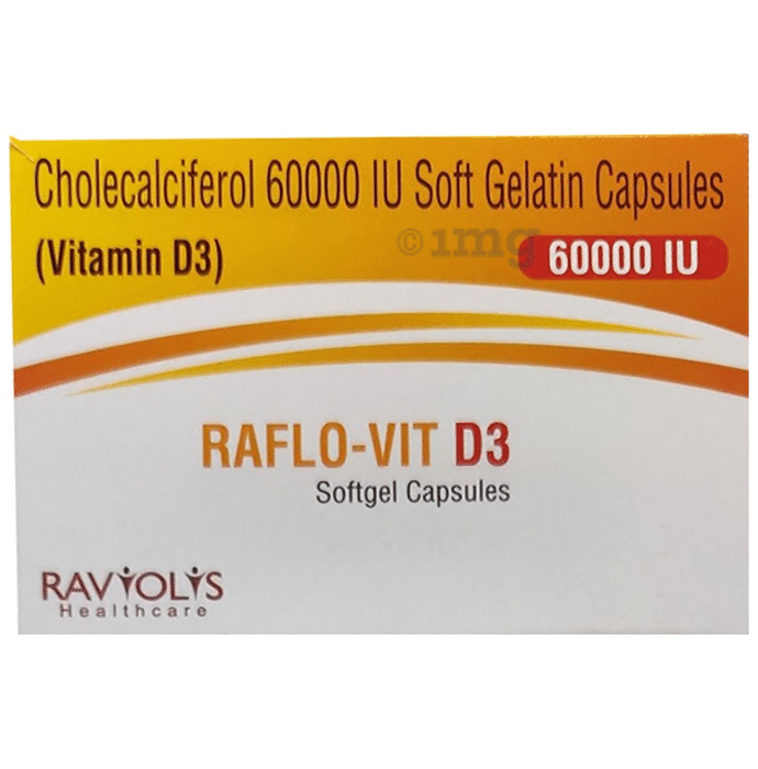 Raflo-Vit D3 Softgel Capsule