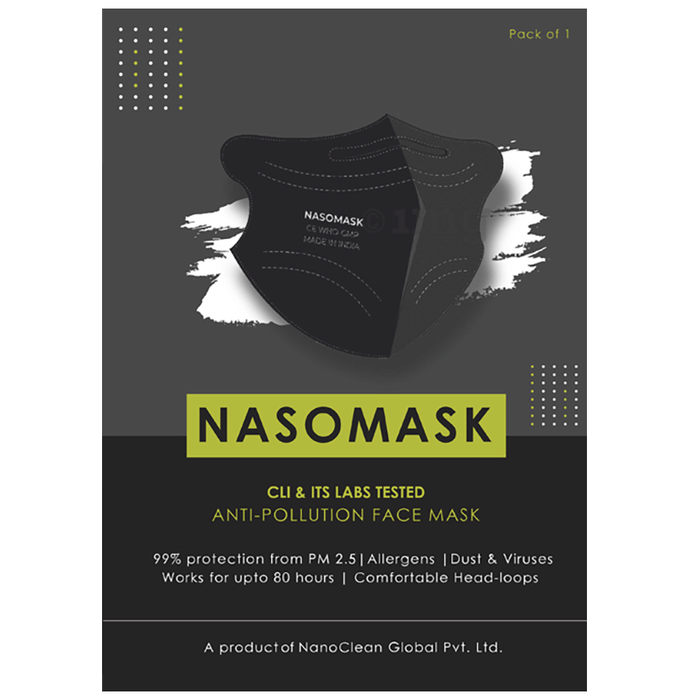 Nasomask N95 Anti-Pollution Face Mask with Headloop Normal Design