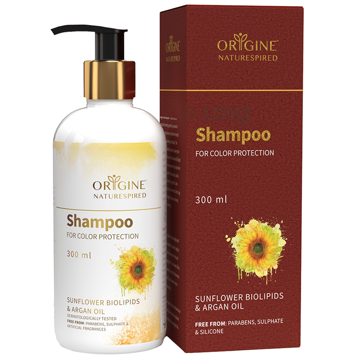 Origine Naturespired Shampoo Sunflower Biolipid & Argan Oil for Color Protection