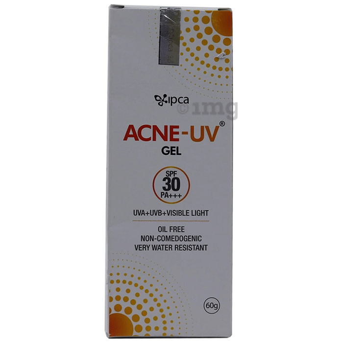 Acne-UV Sunscreen with Broad Spectrum UVA/UVB Protection | Oil Free & Water Resistant | Gel SPF 30