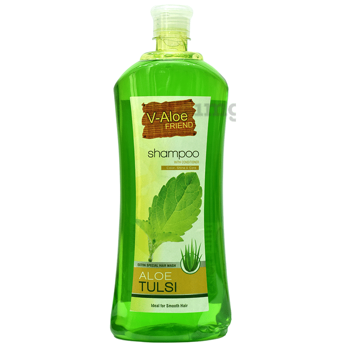 V-Aloe Friend Shampoo with Conditioner Aloe Tulsi