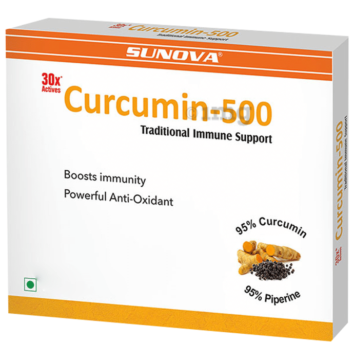 Sunova Curcumin 500 Veg Capsule