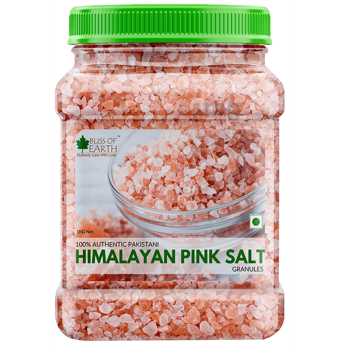 Bliss of Earth 100% Authentic Pakistani Himalayan Pink Salt Granules