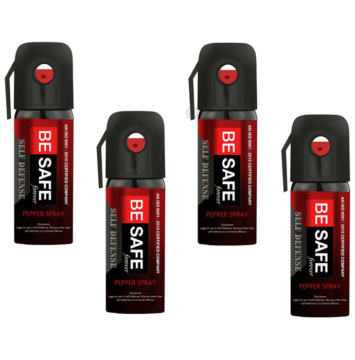 Be Safe Forever Self Defense Pepper Spray (35gm Each)