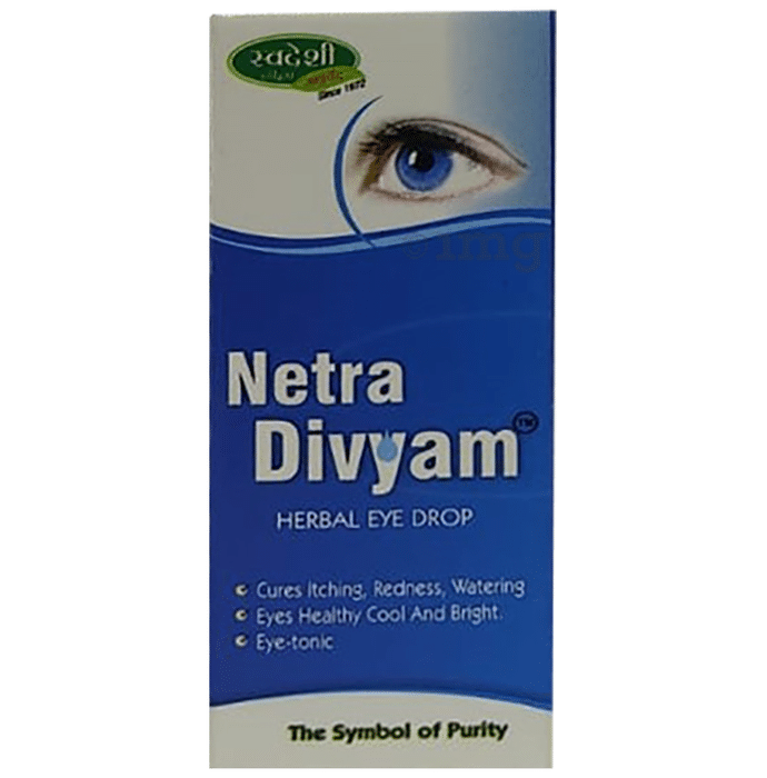 Swadeshi Ayurved Netra Divyam Herbal Eye Drop