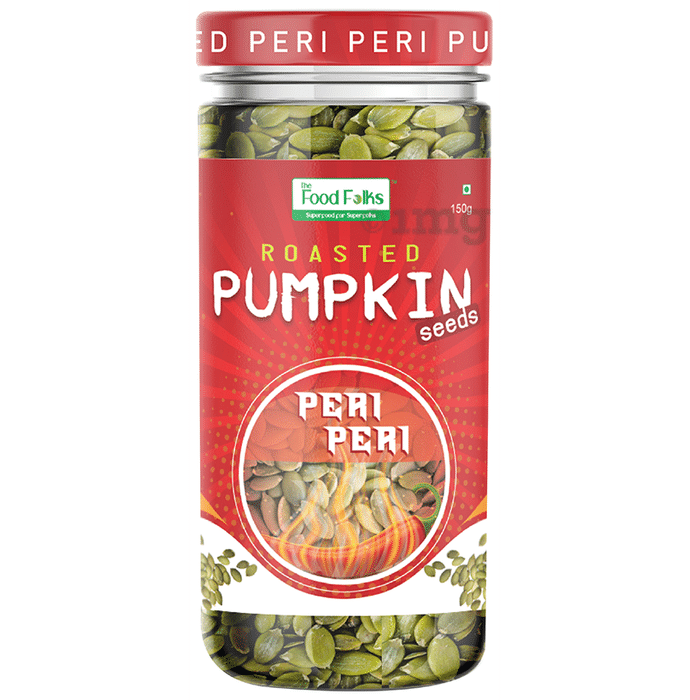The Food Folks Roasted Pumpkin Seeds Peri Peri