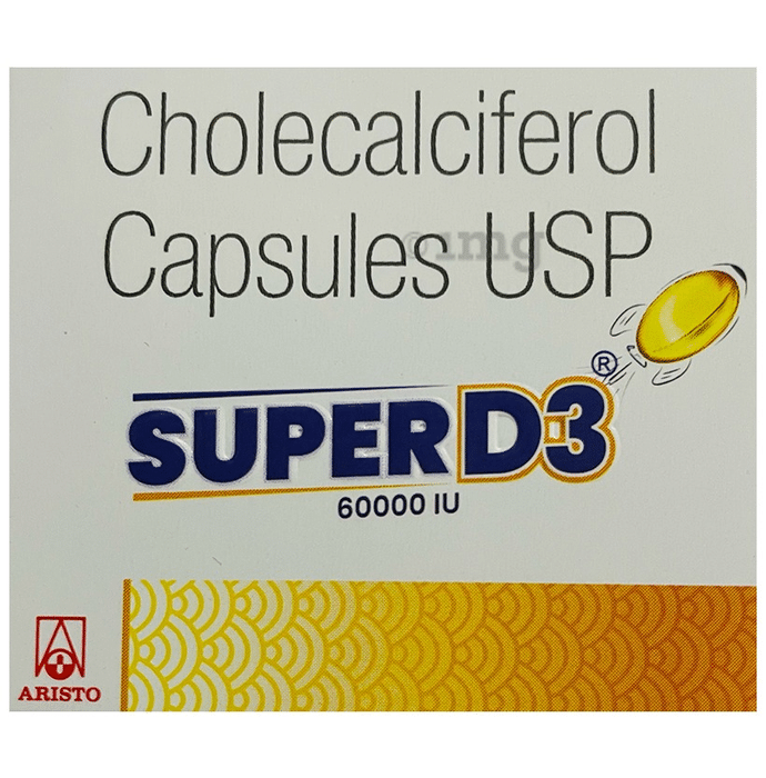 Super D3 60000IU Capsule