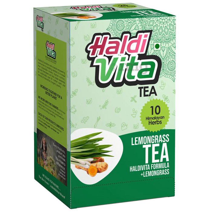 Haldivita Lemongrass Tea (25 Bags Each)