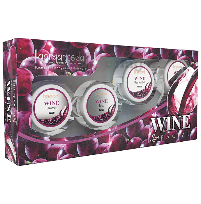 Aryanveda Wine Spa Facial Kit