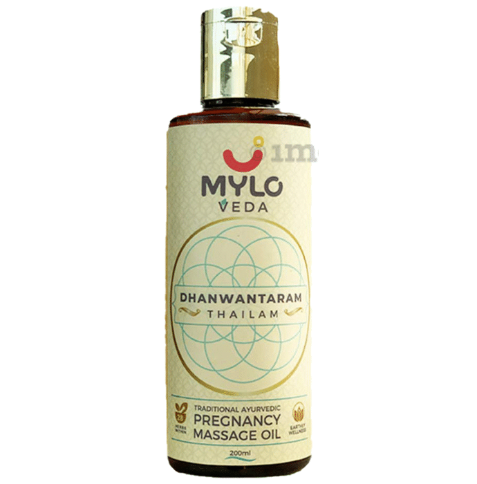 Mylo Veda Dhanwantaram Thailam Pregnancy Massage Oil