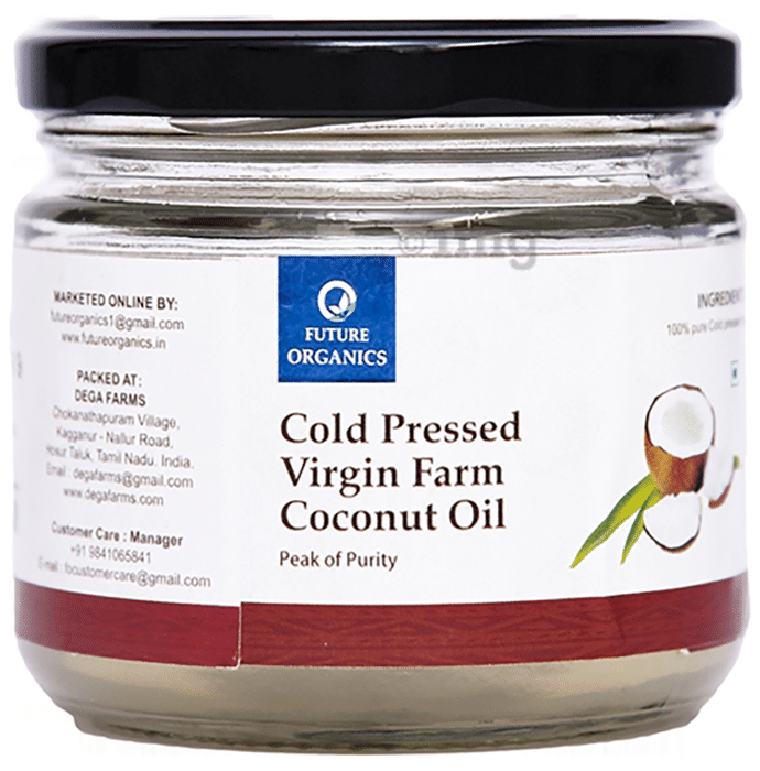 Future Organics Cold Pressed Virgin Farm Coconut Oil