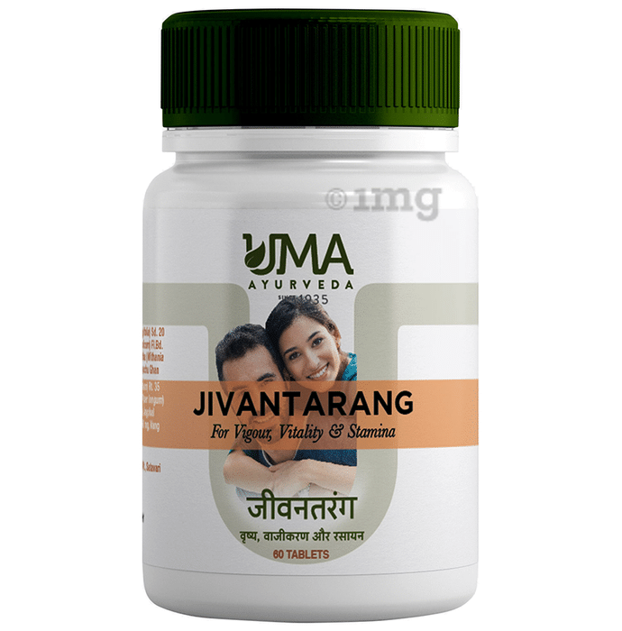 Uma Ayurveda Jivantarang for Vigour, Vitality & Stamina Tablet