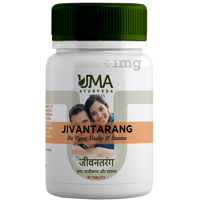 Uma Ayurveda Jivantarang for Vigour, Vitality & Stamina Tablet