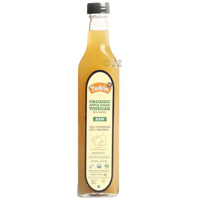 Truefarm Organic Apple Cider Vinegar with Mother Raw