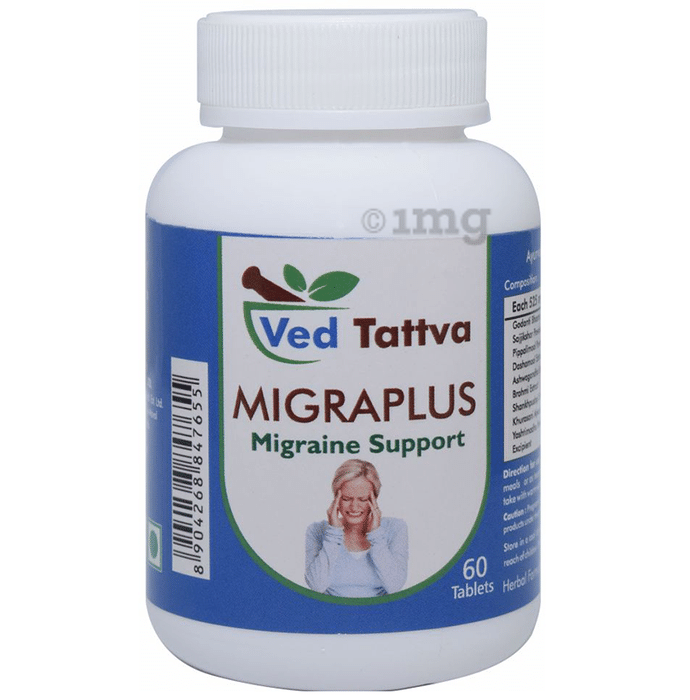 Ved Tattva Migraplus Migraine Support Tablet