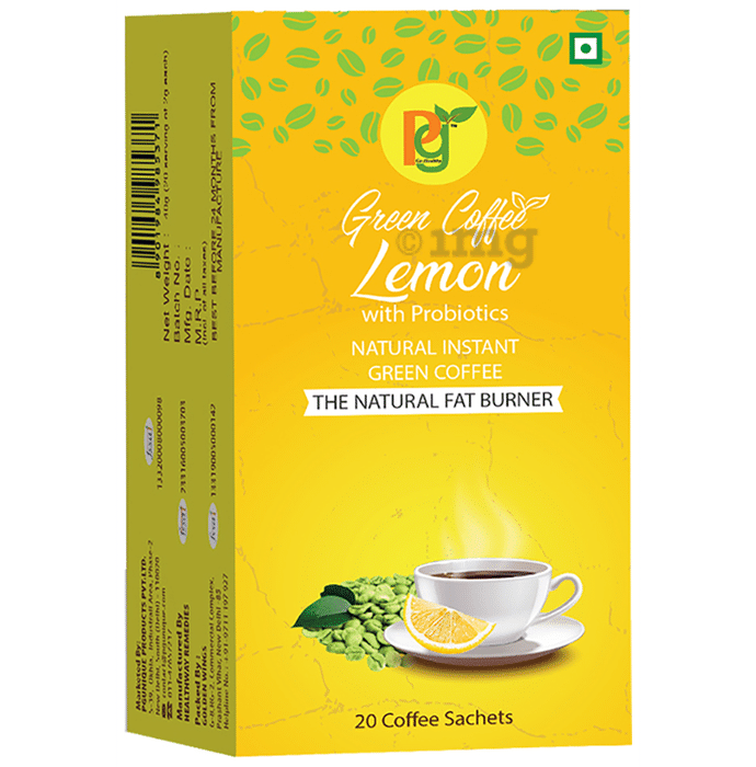 Pg Lemon with Probiotics Green Coffee Sachet