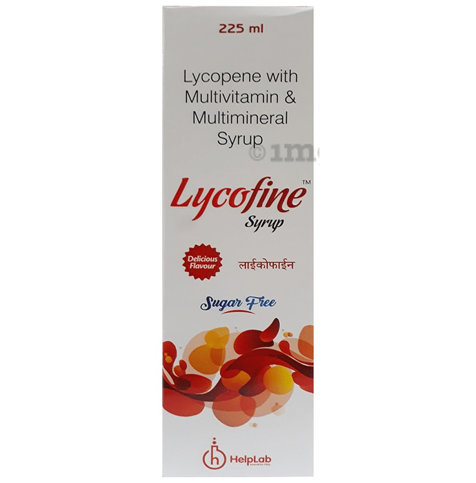 Lycofine Delicious Sugar Free Syrup