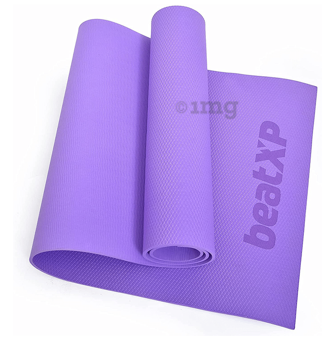 beatXP Yoga Asan Mat with Carry Strap 6mm