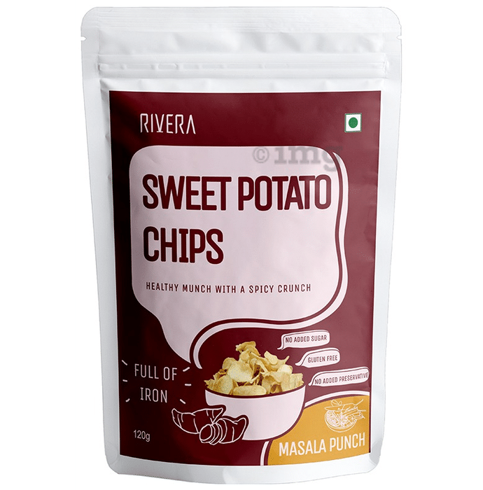 Rivera Sweet Potato Chips Masala Punch