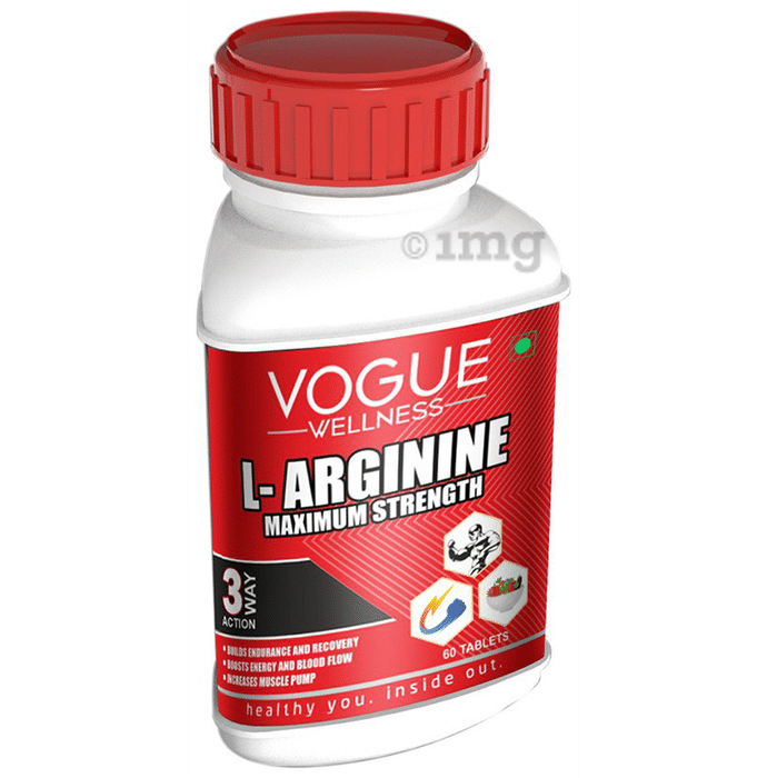 Vogue Wellness L-Arginine Tablet (60 Each)