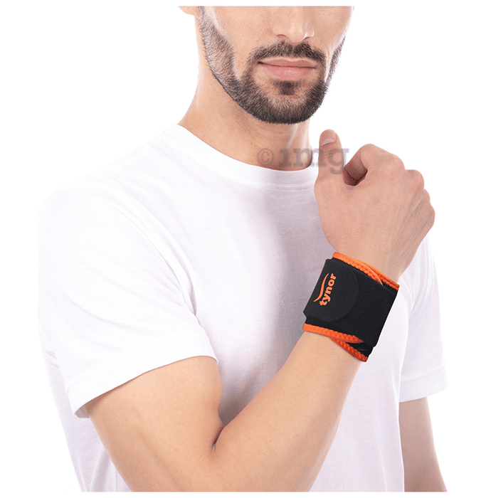Tynor Wrist Support (Neo) Universal Orange & Black