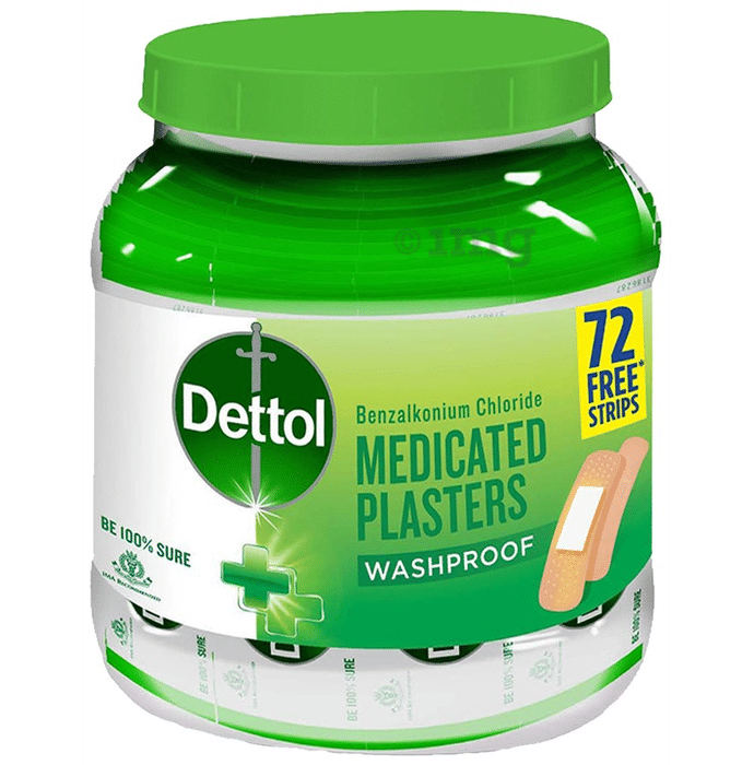 Dettol Medicated Plaster Washproof