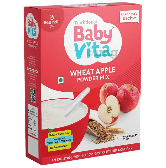 Baby Vita Wheat Apple Powder Mix