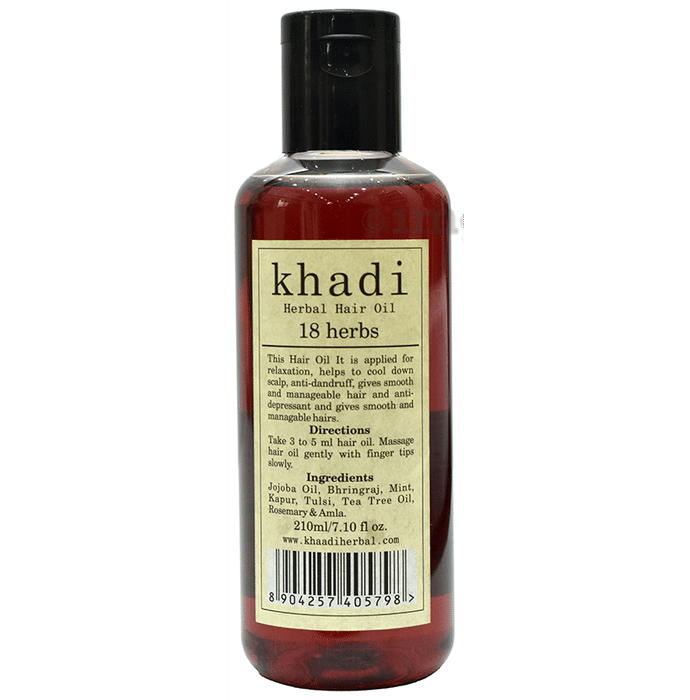 Khadi Herbal Hair Oil 18 Herbs
