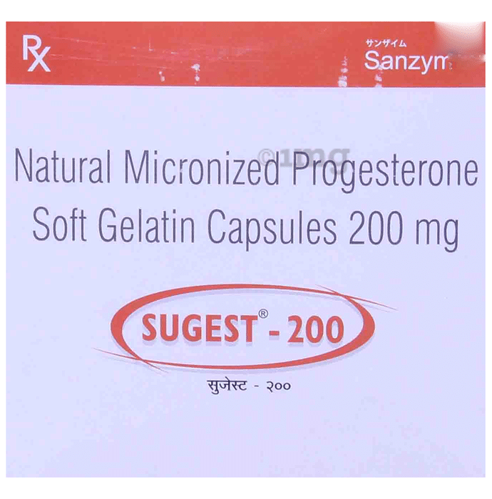 Sugest 200 Soft Gelatin Capsule