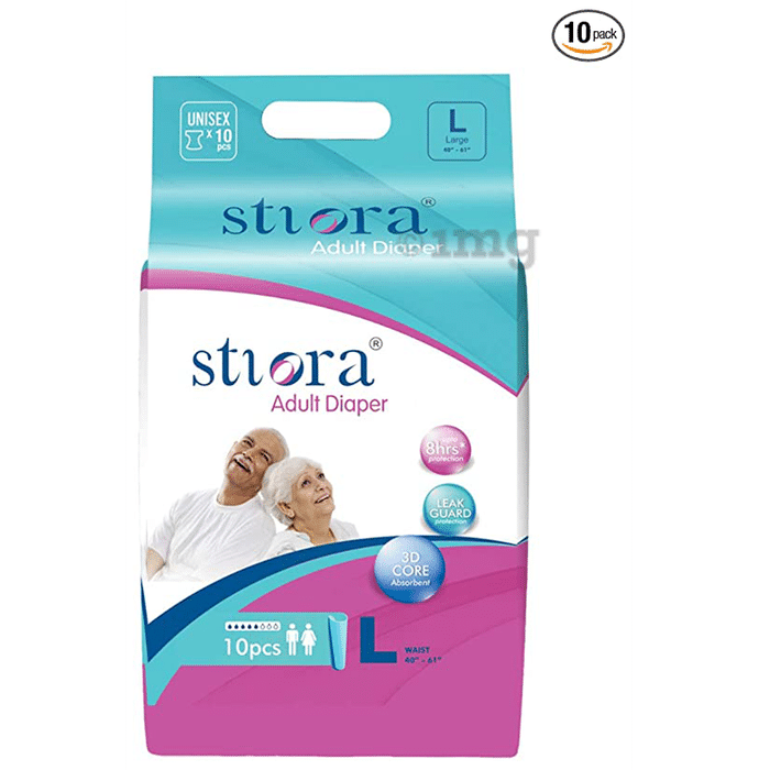 Stiora Adult Diaper (10 Each) Large