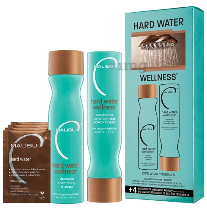 Malibu C Hard Water Wellness Kit